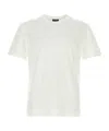 Zegna T-shirt In Cotone Bianco  Uomo In White