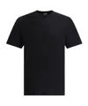 Zegna T-shirt In Cotone Blu Scuro  Uomo In Black