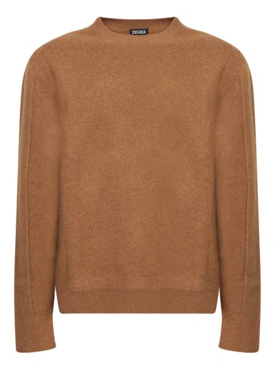 ZEGNA ZEGNA CREWNECK KNITTED JUMPER