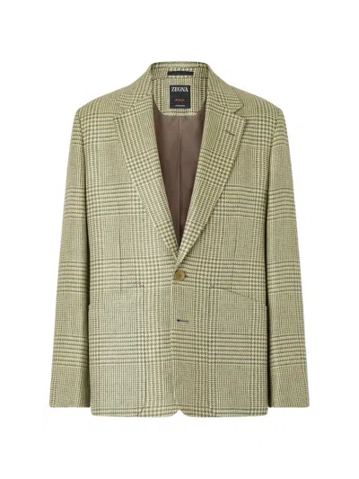 Zegna Crossover Jacket In Green