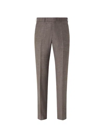 Zegna Crossover Trousers In Gray