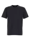 Zegna T-shirt In Cotone Blu Scuro  Uomo In Blue