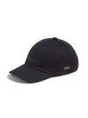 Zegna Casquette En Oasi Cashmere Bleu Foncé In Bleu Foncé