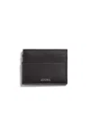 Zegna Dark Brown Secondskin Card Case In Dark Brown