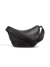 Zegna Dark Brown Secondskin Hobo Panorama Micro Bag In Dark Brown