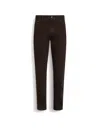 Zegna Jean Roccia En Lin Et Coton Extensible Taupe Foncé In Dark Brown