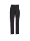 Zegna Dark Grey Wool And Cashmere Roccia Pants In Dark Grey