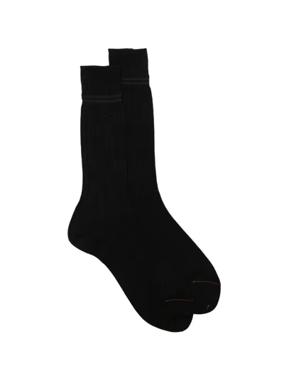 Zegna Deluxe Socks In Black