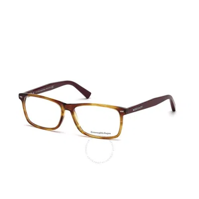 Zegna Demo Rectangular Men's Eyeglasses Ez5056 069 55 15 145