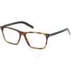 Zegna Demo Rectangular Men's Eyeglasses Ez5161 052 56