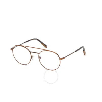 Zegna Demo Round Men's Eyeglasses Ez5162 038 53