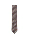 Zegna Diagonal-stripe Tie In Multi
