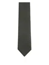 Zegna Dot-pattern Tie In Brown