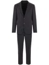 Zegna Drop 8 Single-breasted Suit In Grey