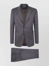 Zegna Easy Care Merino Wool Suit In Gray