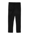 Zegna Elastic Casual Pants In Black