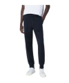 Zegna Wool Blend Jogging Trousers With Elastic Waistband In Blue