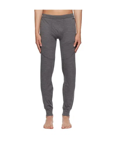 Zegna Elastic Wool Sweatpants In Black