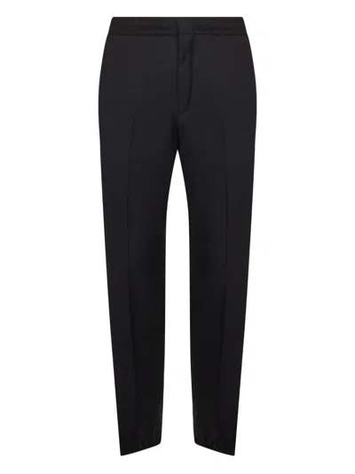 ZEGNA ELASTICATED WAISTBAND PRESSED TROUSERS