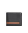 Zegna Bi-fold Leather Wallet In Black