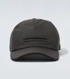 Zegna Baseball Hat With Logo In Black