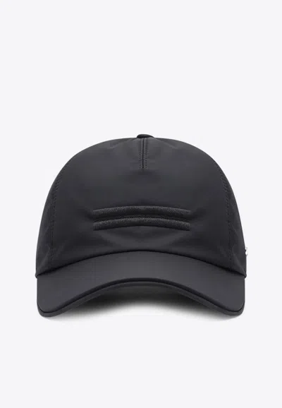 ZEGNA EMBROIDERED BASEBALL CAP