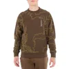 Zegna Ermenegildo  All-over Print Cotton Sweatshirt