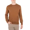 Zegna Cashseta Light Crewneck Sweater In Brown