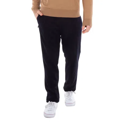 Zegna Ermenegildo  Logo-patch Wool Jogger Pants In Black