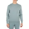 Zegna Ermenegildo  Long-sleeve Cotton Sweatshirt In Green