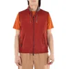 Zegna Ermenegildo  Sleeveless Reversible Zip-up Vest
