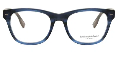 Zegna Ermenegildo  Zc5001 089 Occhiali Da Vista Blu Per Uomo (solo Montatura) In Blue