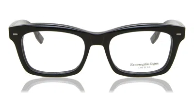 Zegna Ermenegildo  Zc5006 001 Occhiali Da Vista Neri Per Uomo (solo Montatura) In Black
