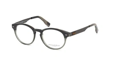 Zegna Ermenegildo  Zc5008 Men's Glasses, Brown, Size 49