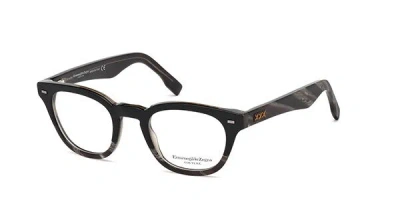 Zegna Ermenegildo  Zc5011 Men's Glasses, Black, Size 48