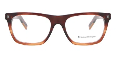Zegna Ez5136 Men's Glasses, Brown, Size 54