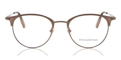 Zegna Ez5141 036 Men's Glasses Brown Size 51 - Free Lenses - Blue Light Block Available