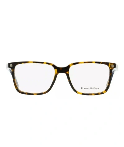 Zegna Ez5145 Rectangle Eyeglasses In Multi
