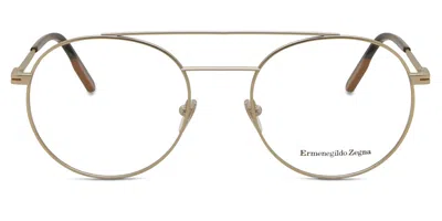 Zegna Ez5162 Men's Glasses, Gold, Size 53