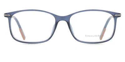 Zegna Ez5172 Men's Glasses, Blue, Size 58