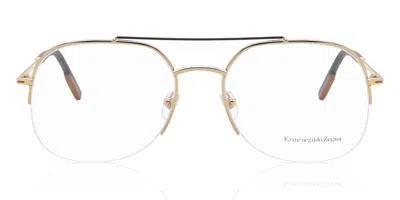 Zegna Ez5184 030 Occhiali Da Vista Oro Per Uomo (solo Montatura) In Gold