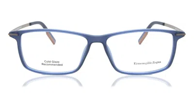 Zegna Ez5204 090 Occhiali Da Vista Blu Per Uomo (solo Montatura)