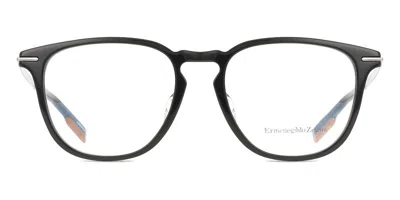 Zegna Ez5224-d Asian Fit Men's Glasses, Black, Size 52