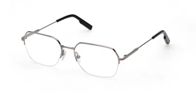 Zegna Ez5226 009 Occhiali Da Vista Grigi Per Uomo (solo Montatura) In Yellow