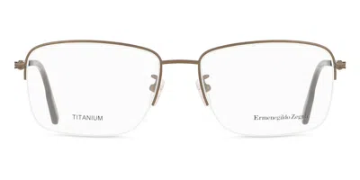 Zegna Ez5235-d Asian Fit Men's Glasses, Black, Size 57