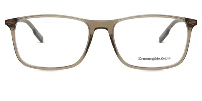 Zegna Ez5236 Men's Glasses, Brown, Size 55