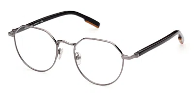 Zegna Ez5238 Men's Glasses, Silver, Size 50