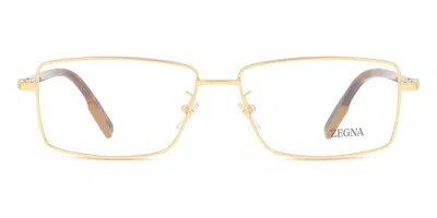 Zegna Ez5239-h Men's Glasses, Gold, Size 57