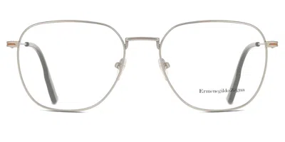 Zegna Ez5241 Men's Glasses, Silver, Size 54