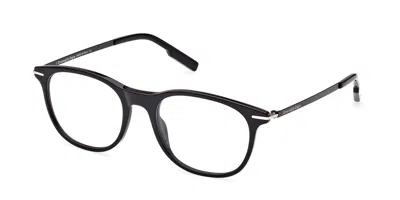 Zegna Ez5245 Men's Glasses, Black, Size 53